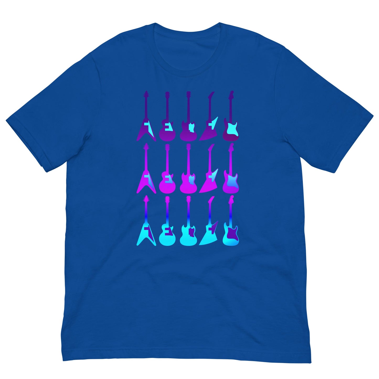 Scar Design True Royal / S 80s Guitars T-shirt