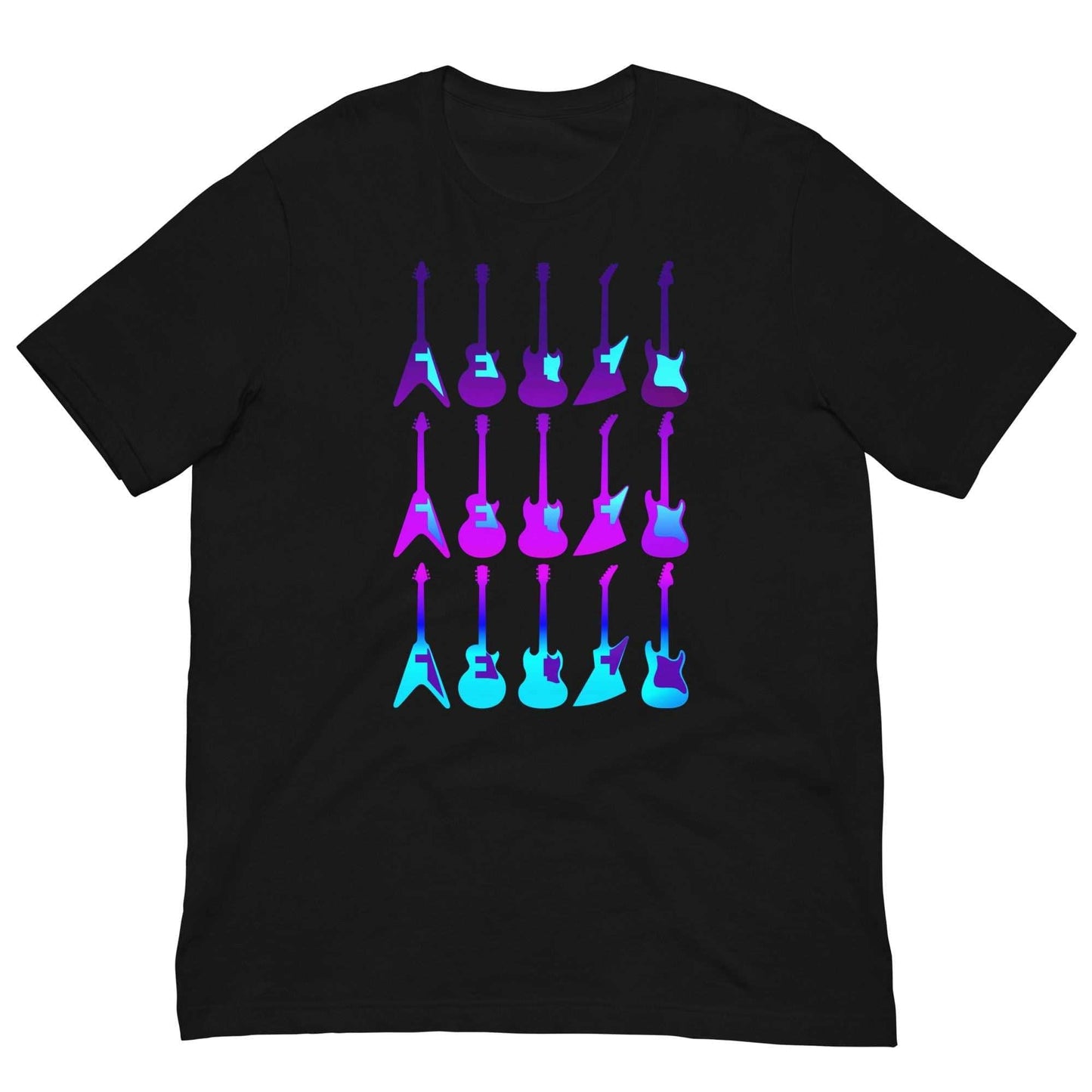 80s Guitars T-shirt Black / XS