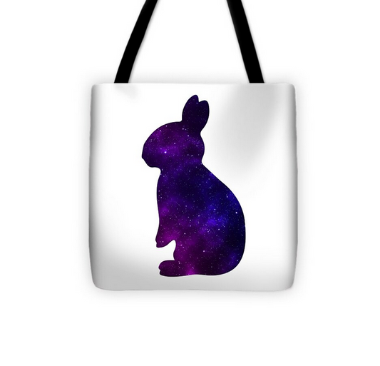 Cute Space Bunny Tote Bag – Adorable Rabbit Valentine Gift