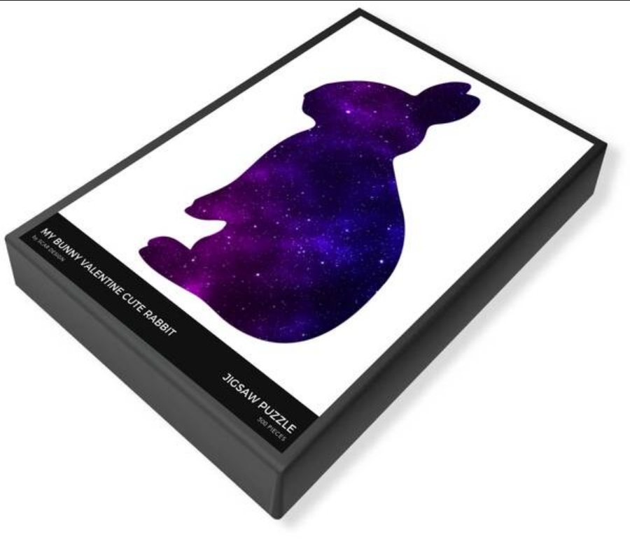 My Bunny Valentine Cute Rabbit - Puzzle