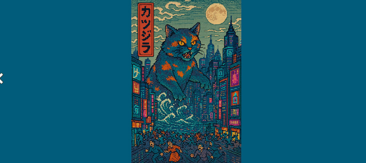 Catzilla a Purr-fectly Hilarious Monster - Mug