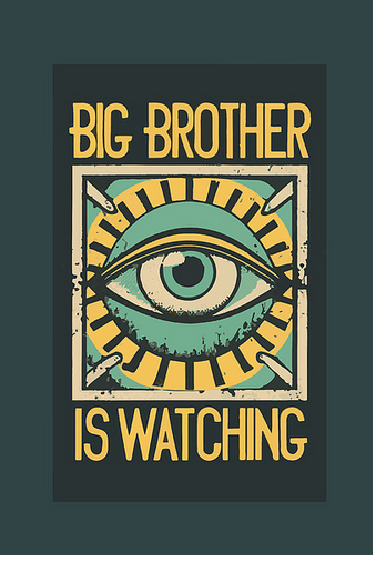 Big Brother is Watching - Art Print