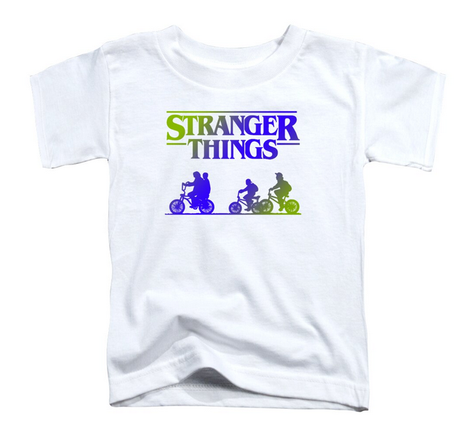 Stranger Kids Toddler T-Shirt – 80s Retro Style Tee