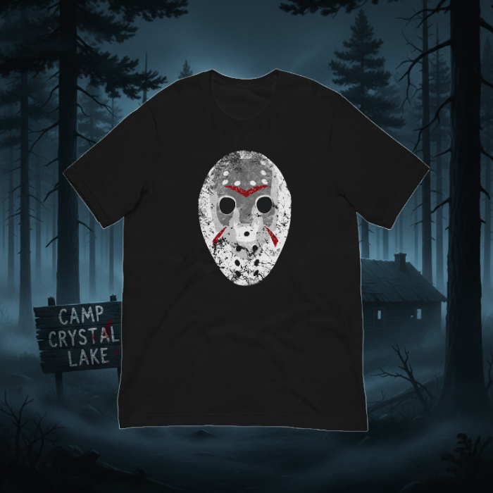 Horror Mask T-shirt - Scar Design