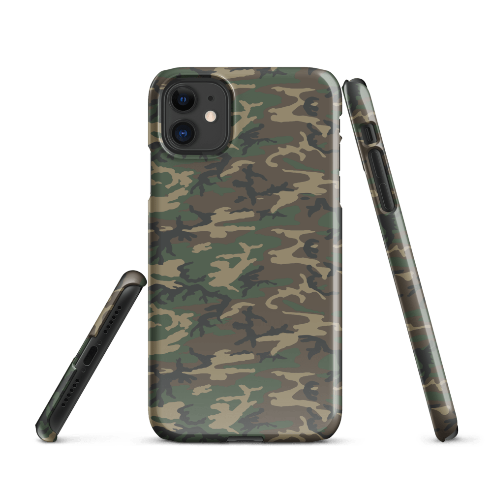 Army Camouflage Snap case for iPhone®