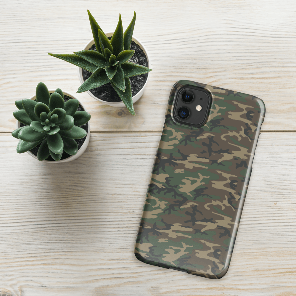 Army Camouflage Snap case for iPhone®
