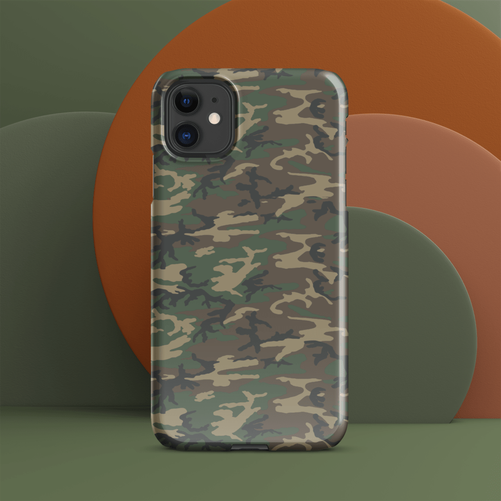 Army Camouflage Snap case for iPhone®