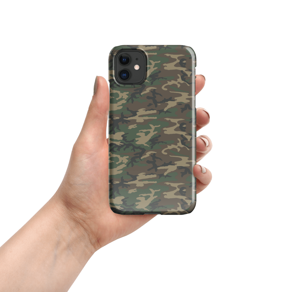 Army Camouflage Snap case for iPhone®