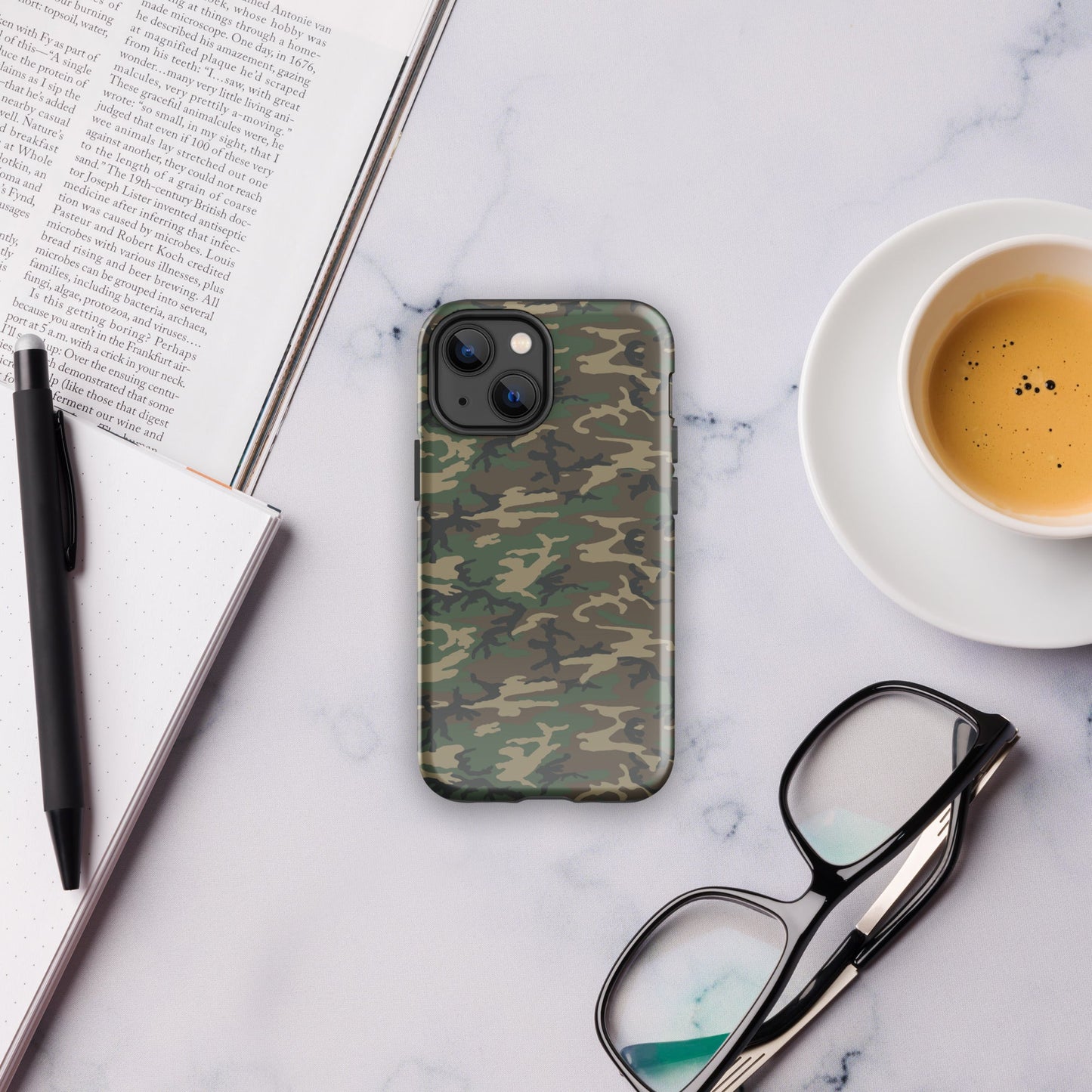 Army Camouflage Tough Case for iPhone® iPhone 13 mini