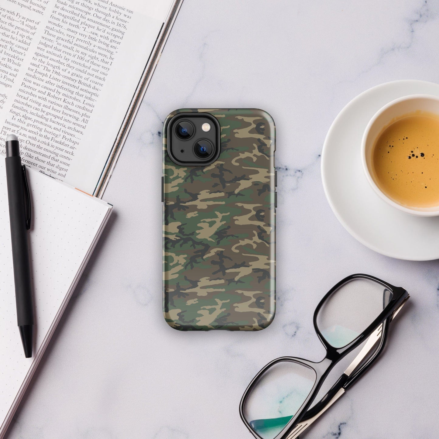 Army Camouflage Tough Case for iPhone® iPhone 14