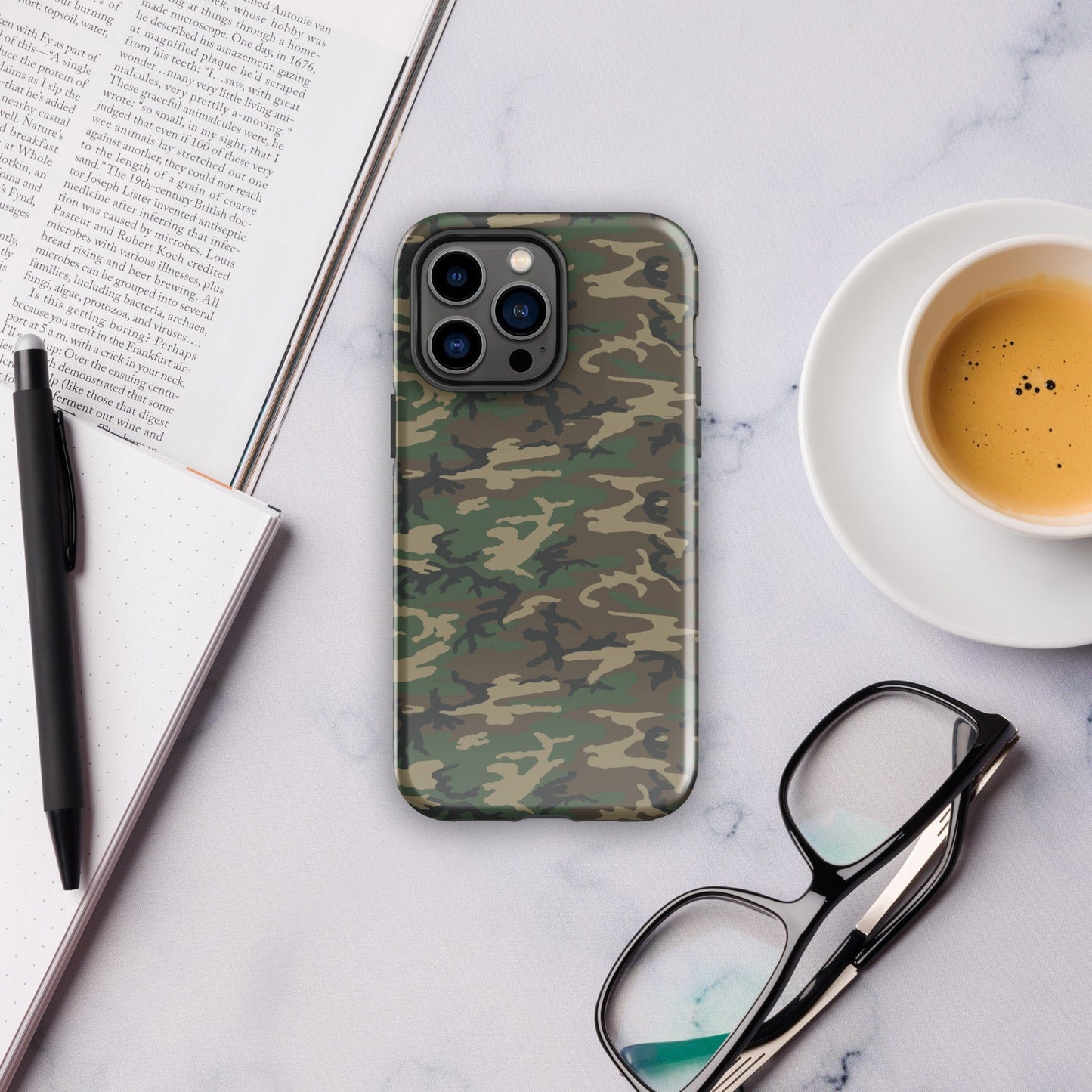 Army Camouflage Tough Case for iPhone® iPhone 14 Pro Max