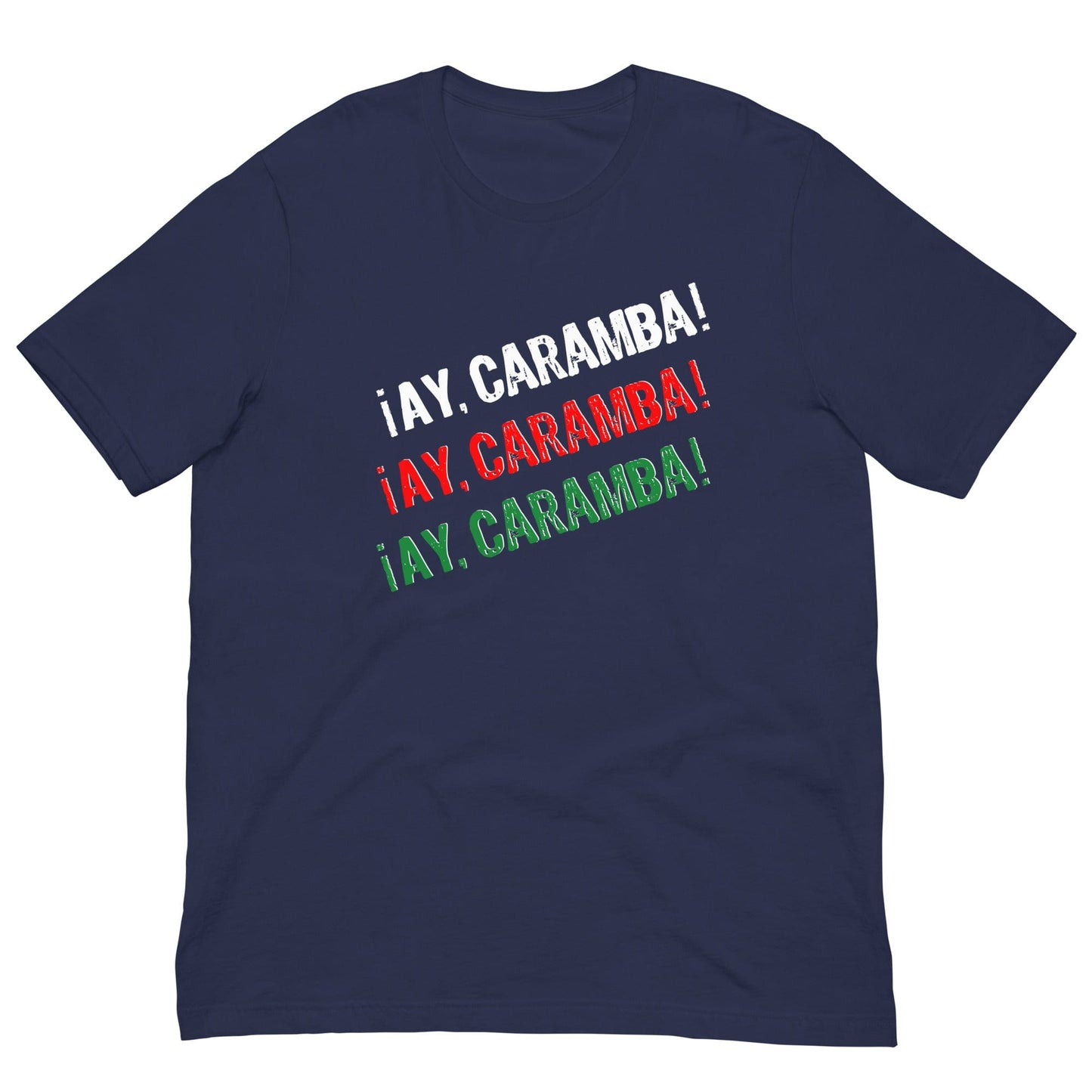 ¡Ay, caramba! Funny Mexican T-shirt Navy / XS