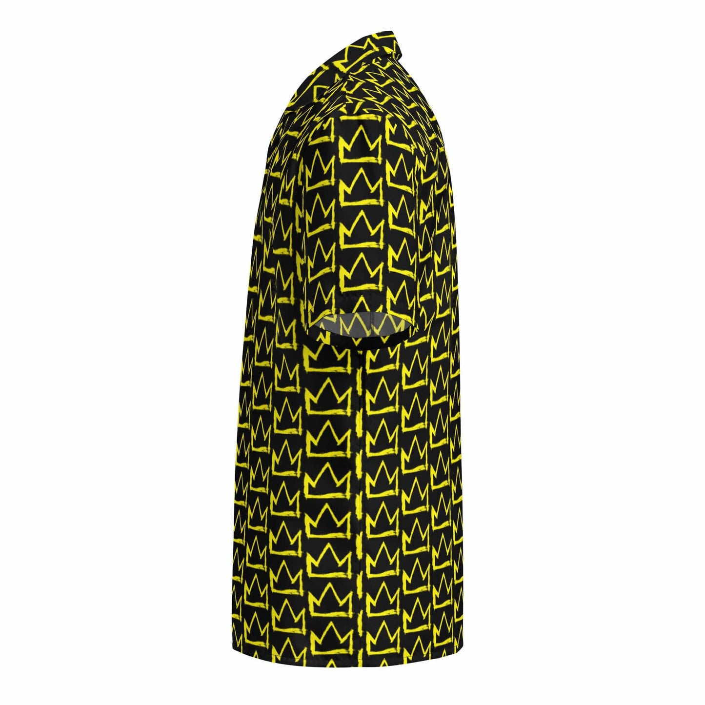 Basquiat crown button shirt