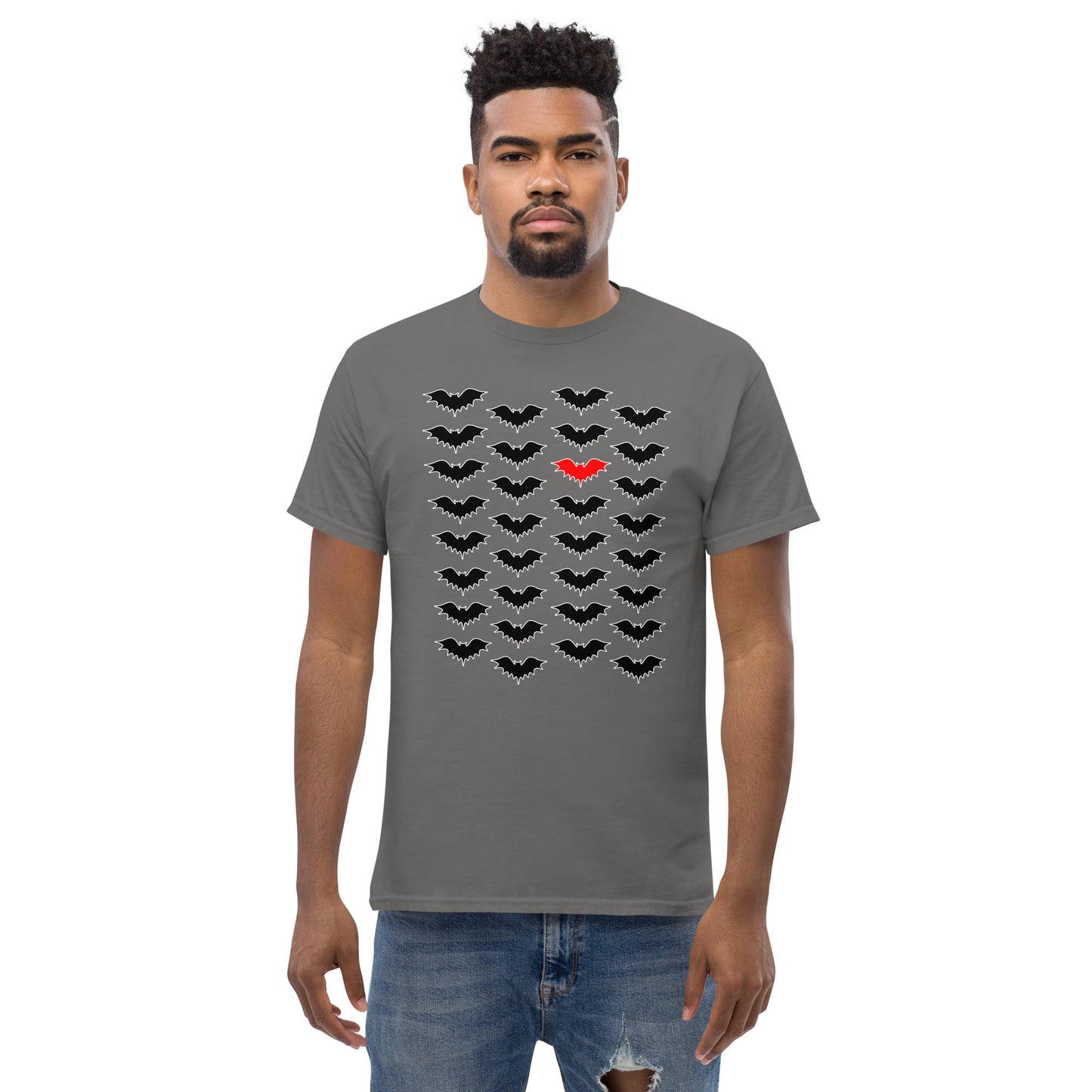 Scar Design T shirt Bat Diversity T-shirt