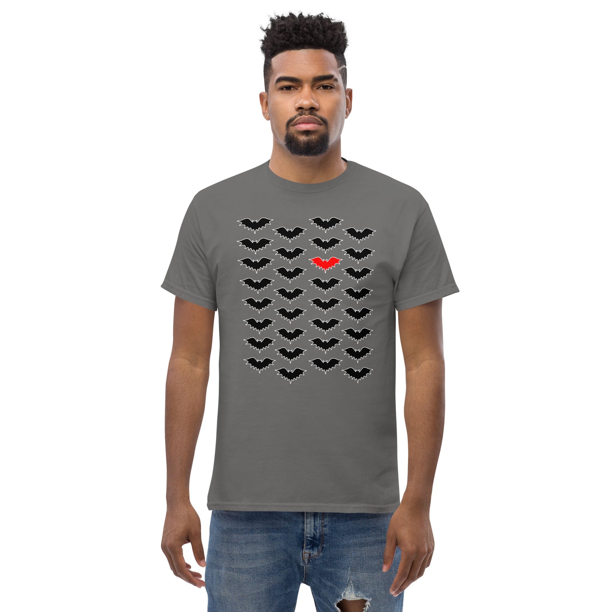 Scar Design T shirt Bat Diversity T-shirt