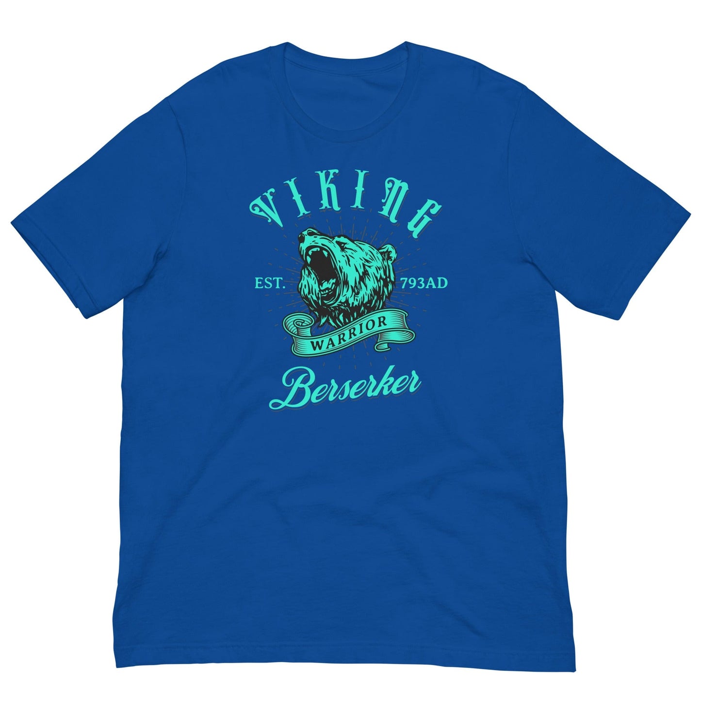 Berserker Warrior T-shirt True Royal / S