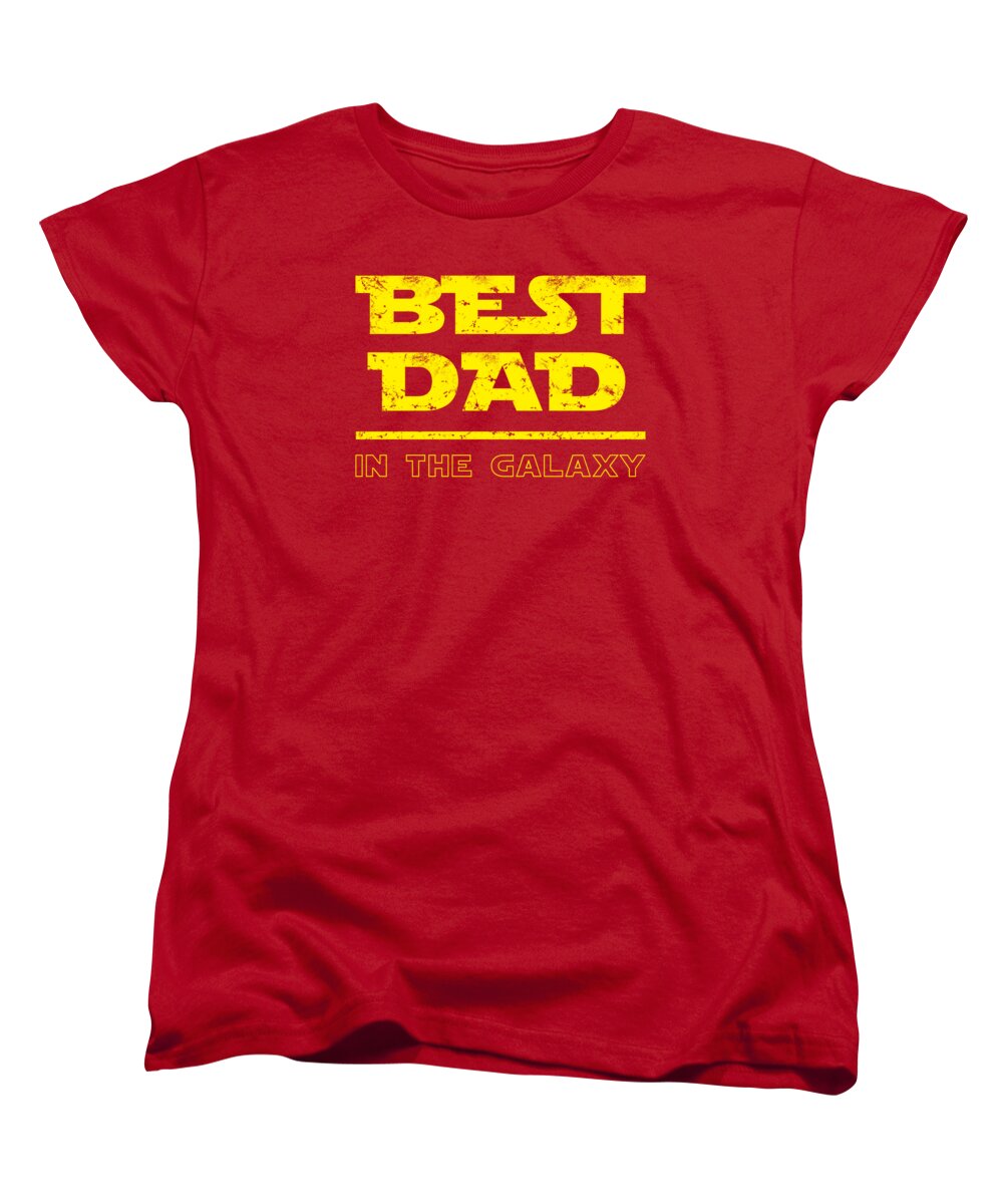 Best Dad in the Galaxy - Women's T-Shirt (Standard Fit)