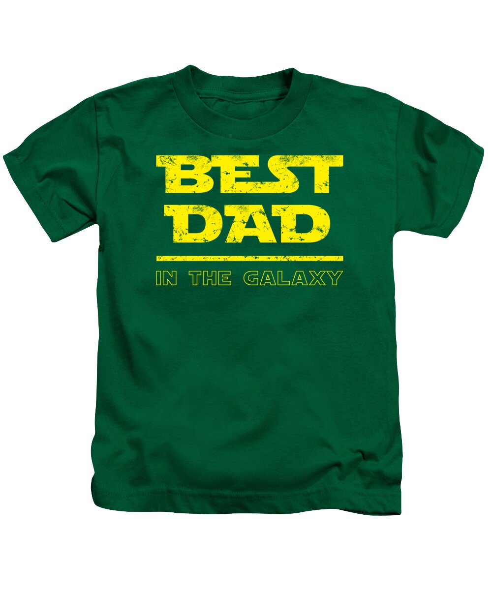 Best Dad in the Galaxy - Kids T-Shirt