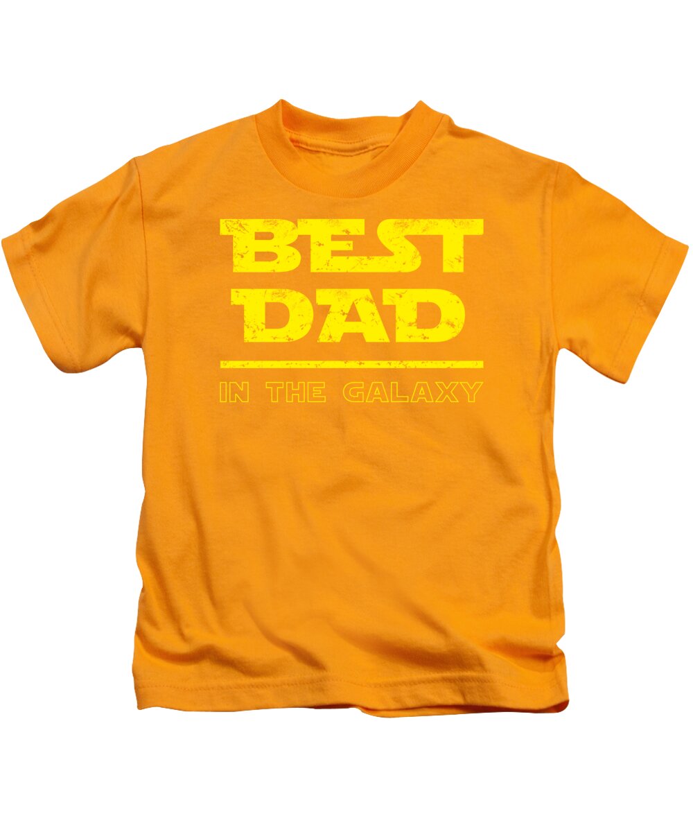 Best Dad in the Galaxy - Kids T-Shirt