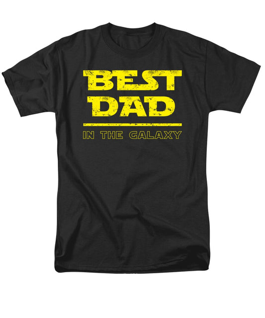 Best Dad in the Galaxy - Men's T-Shirt  (Regular Fit)
