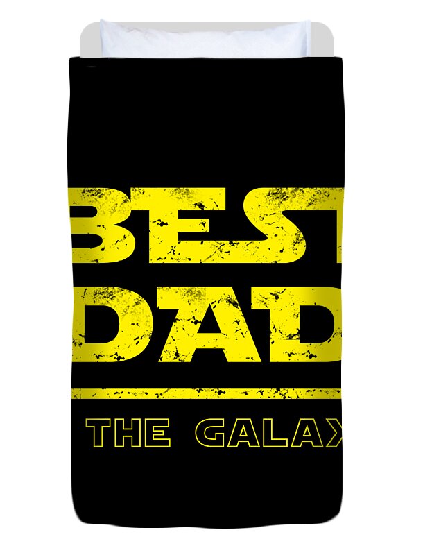 Best Dad in the Galaxy - Duvet Cover