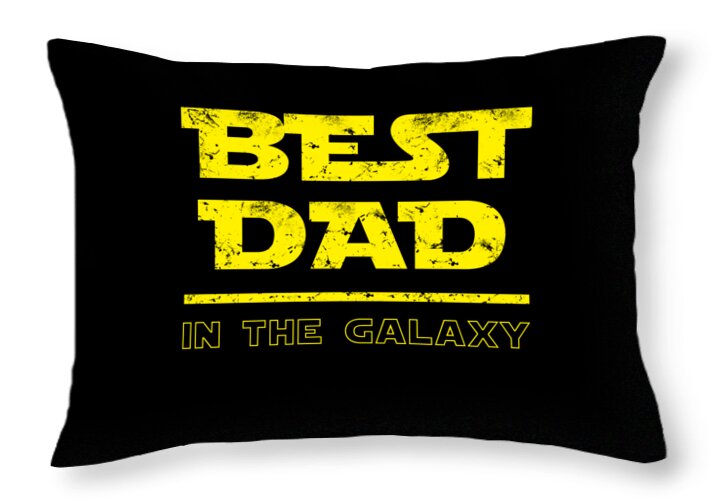 Best Dad in the Galaxy - Throw Pillow