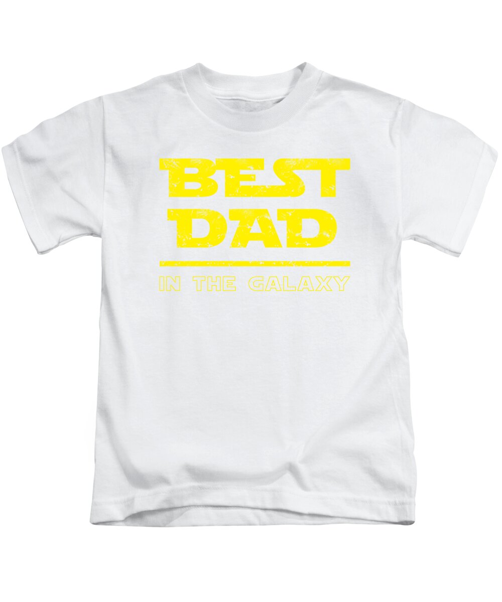 Best Dad in the Galaxy - Kids T-Shirt
