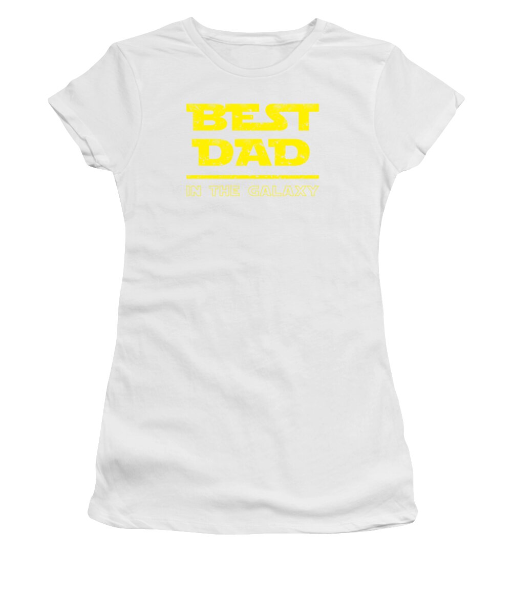 Best Dad in the Galaxy - Women's T-Shirt