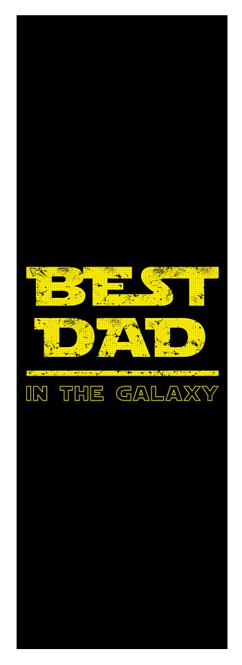 Best Dad in the Galaxy - Yoga Mat