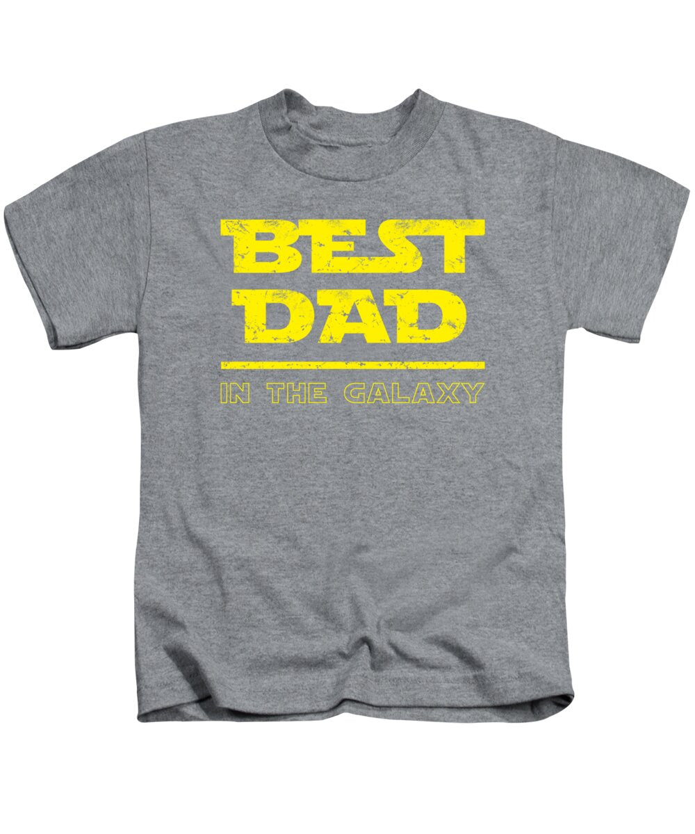 Best Dad in the Galaxy - Kids T-Shirt