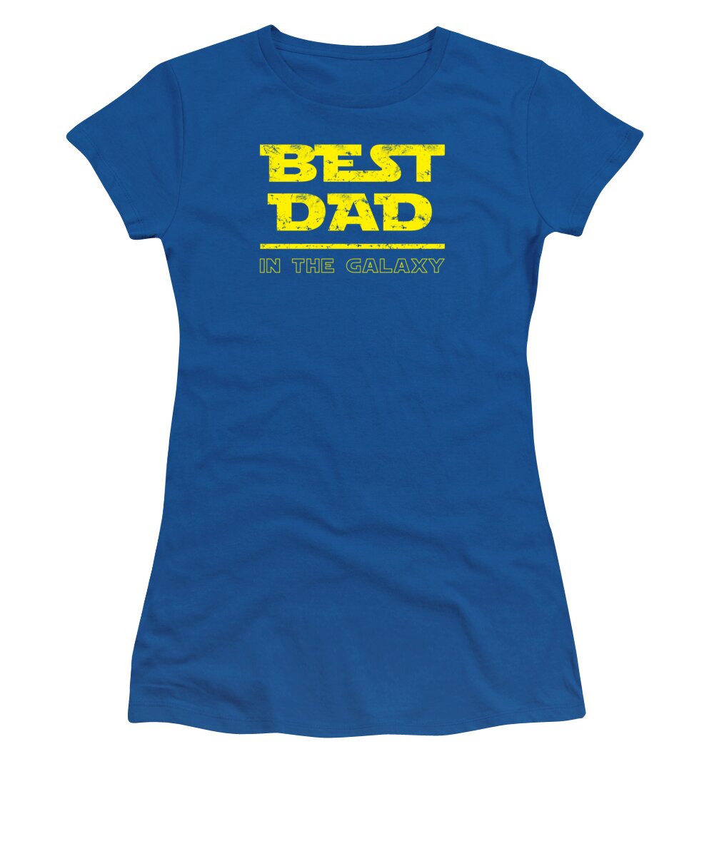 Best Dad in the Galaxy - Women's T-Shirt