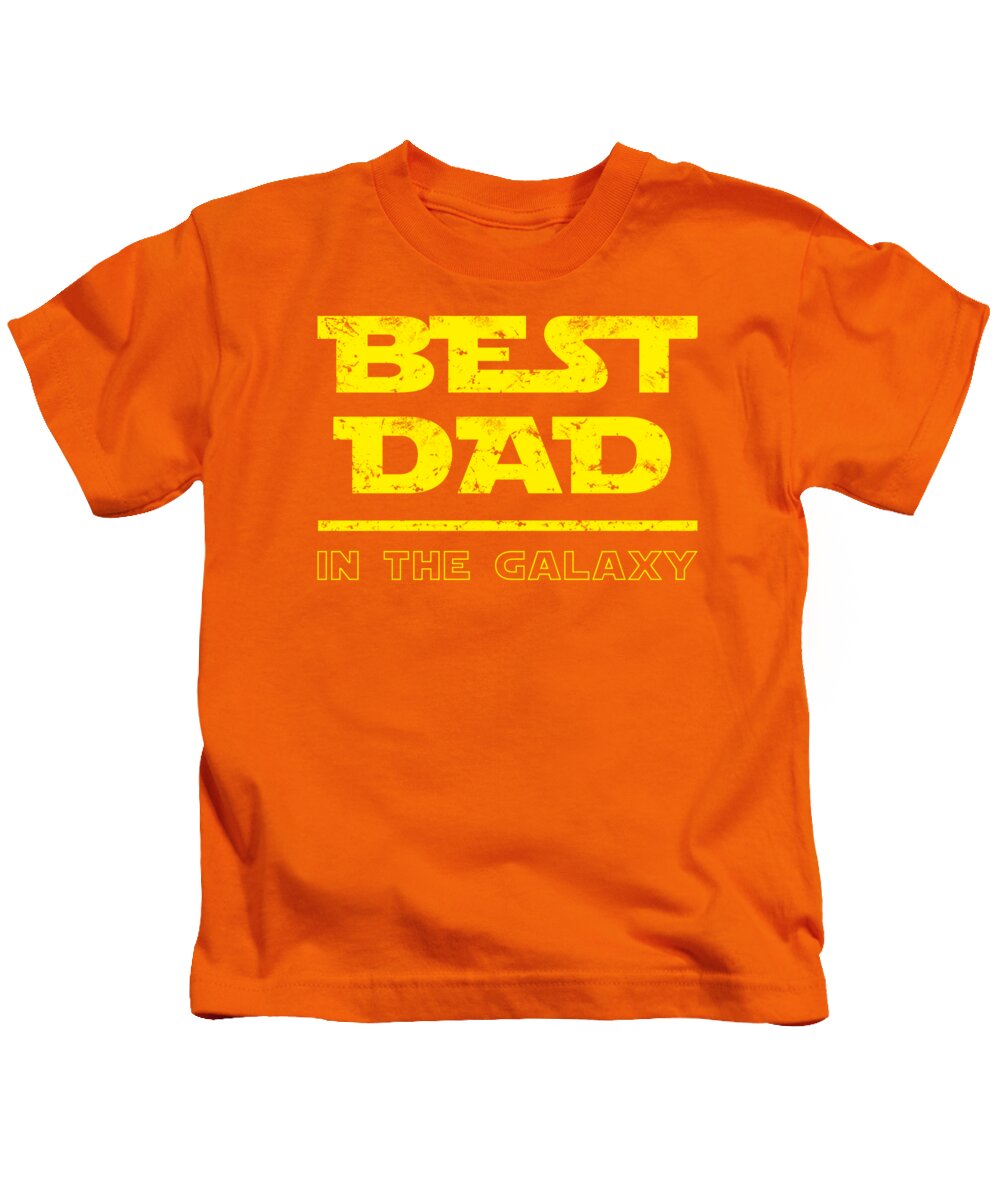 Best Dad in the Galaxy - Kids T-Shirt