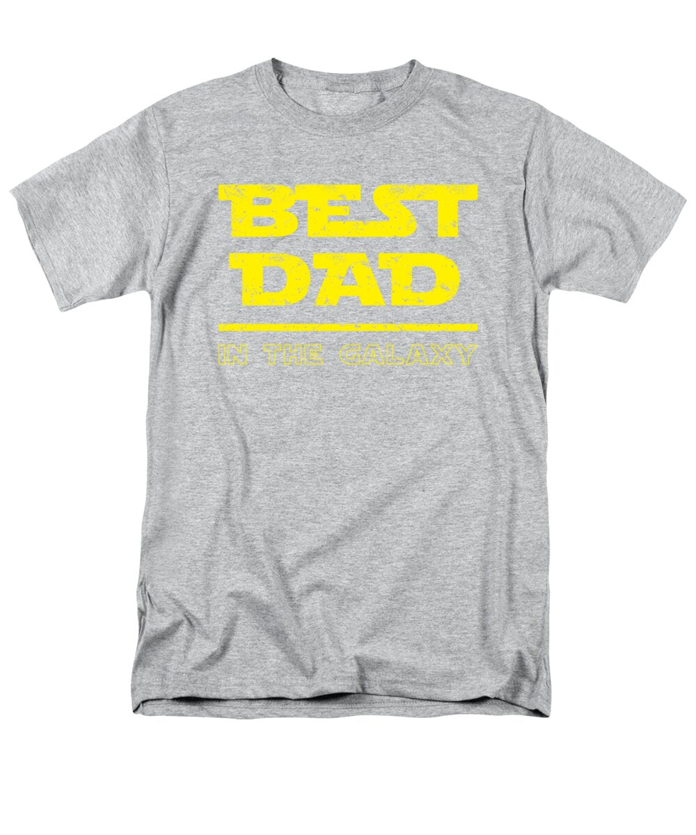Best Dad in the Galaxy - Men's T-Shirt (Regular Fit)