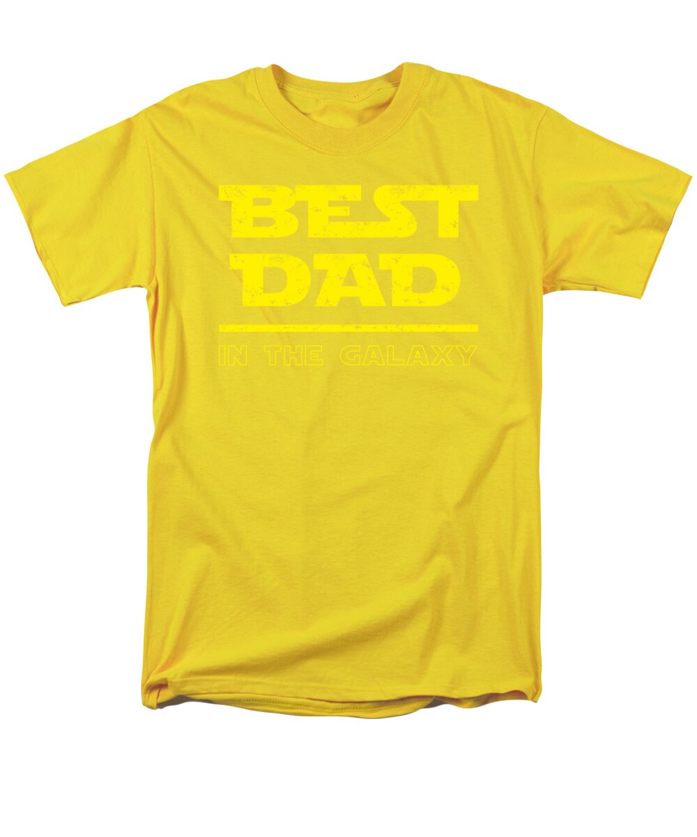 Best Dad in the Galaxy - Men's T-Shirt (Regular Fit)
