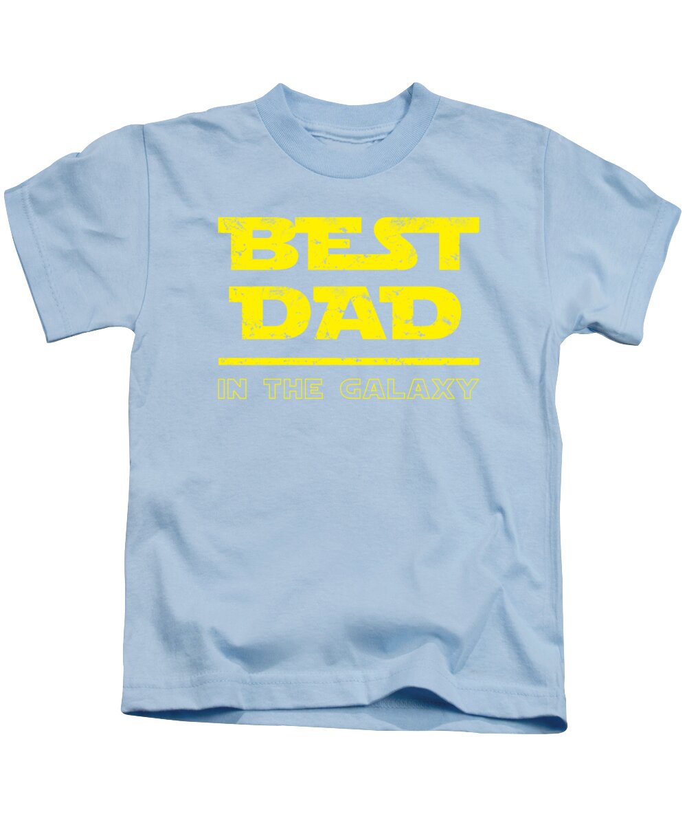 Best Dad in the Galaxy - Kids T-Shirt