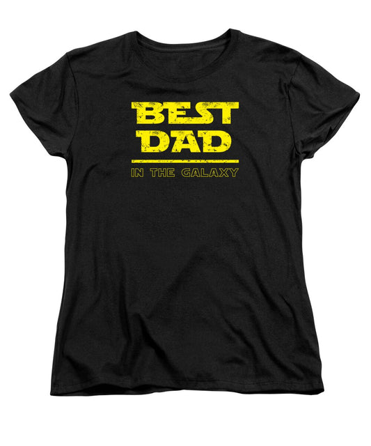 Best Dad in the Galaxy - Women's T-Shirt (Standard Fit)
