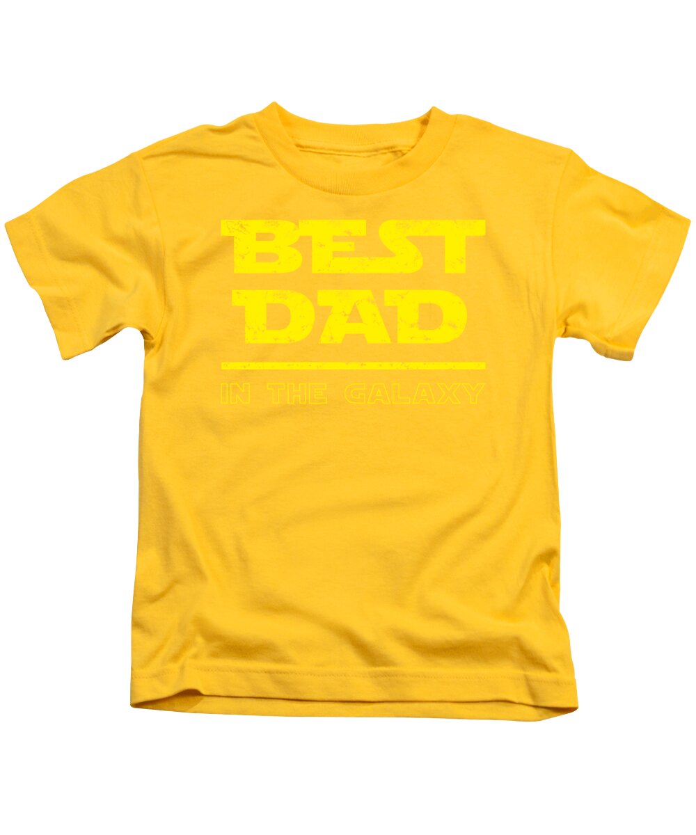 Best Dad in the Galaxy - Kids T-Shirt