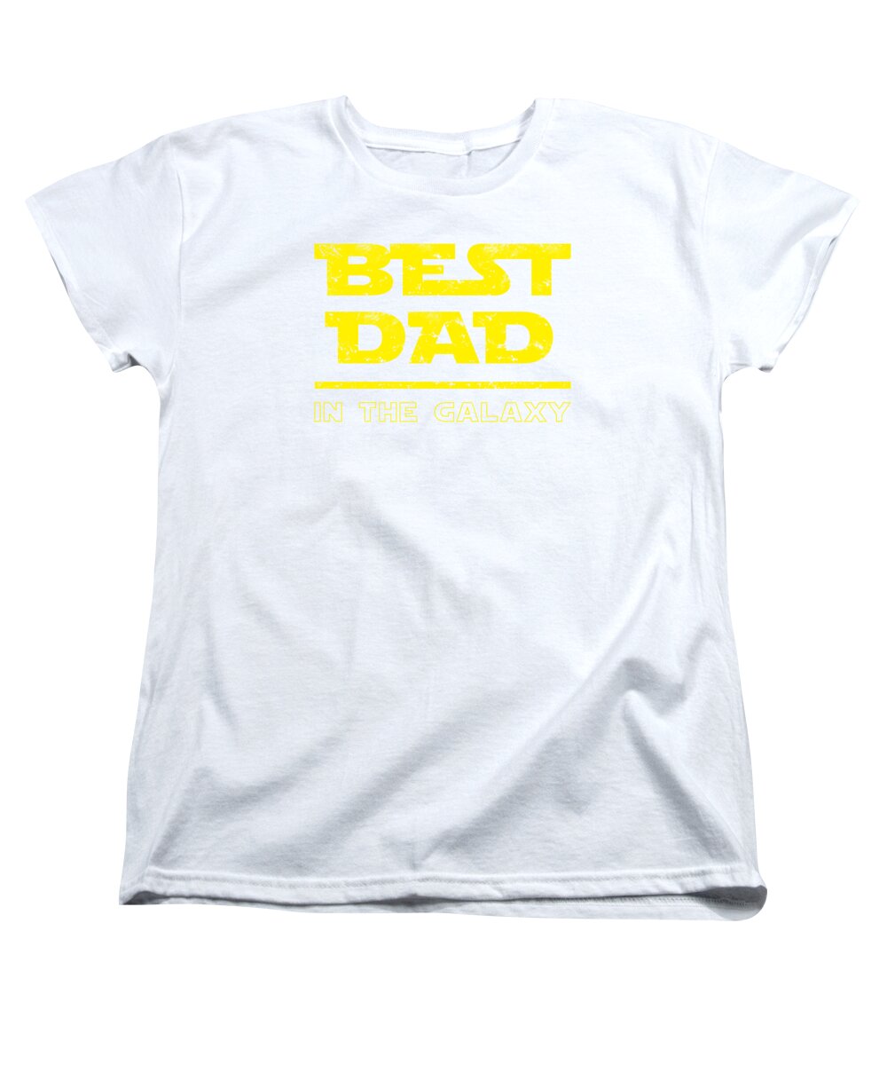 Best Dad in the Galaxy - Women's T-Shirt (Standard Fit)