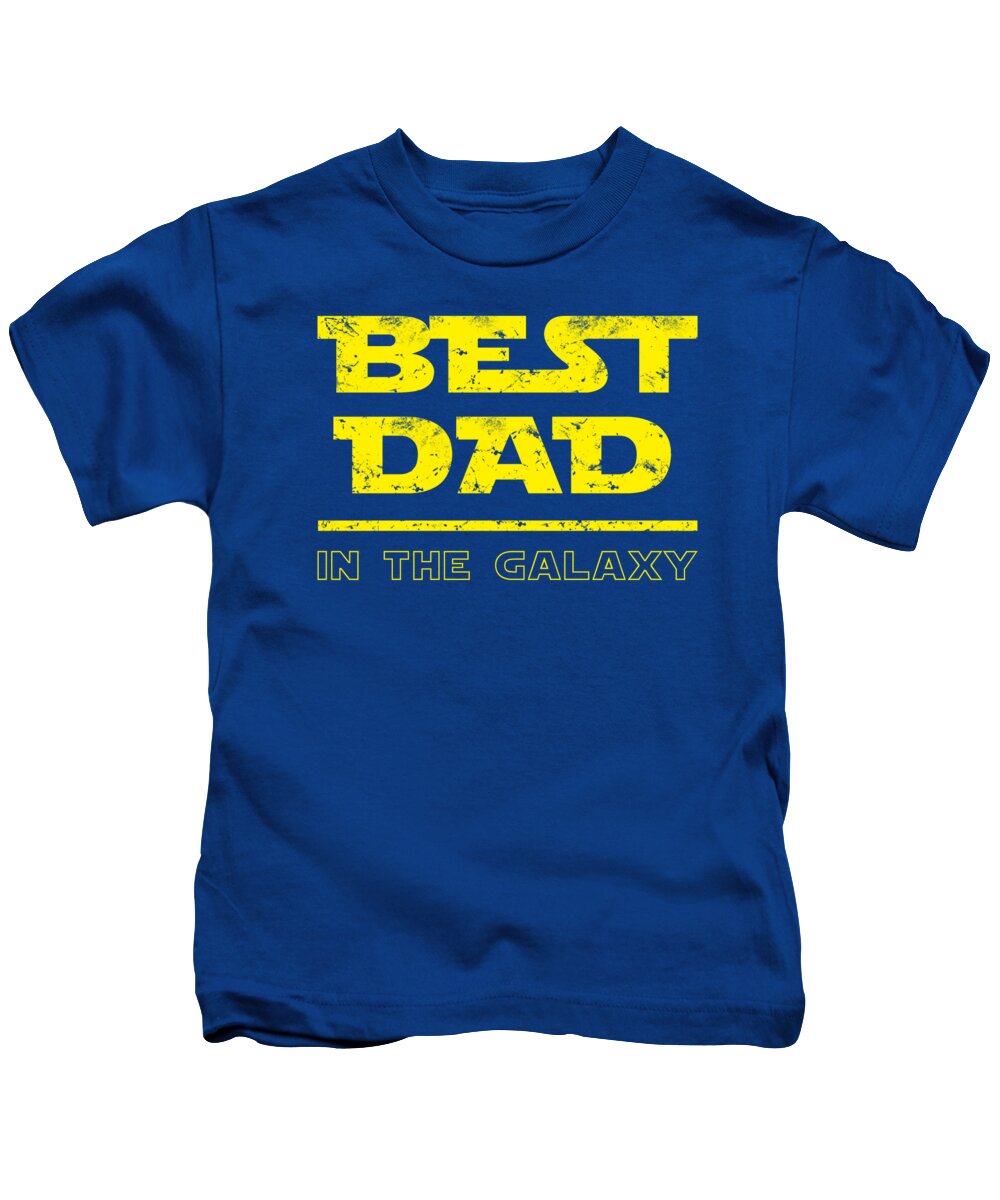 Best Dad in the Galaxy - Kids T-Shirt