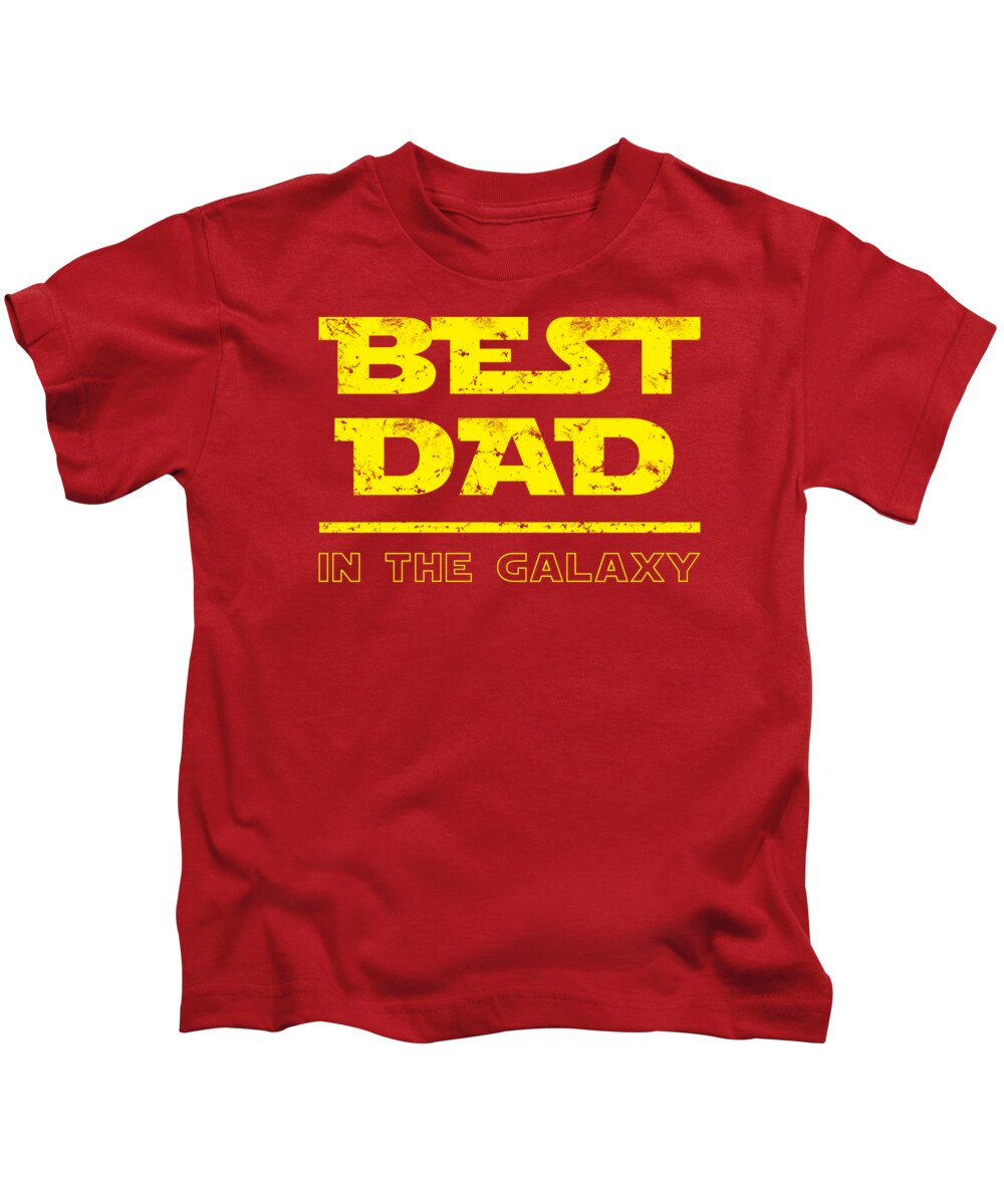 Best Dad in the Galaxy - Kids T-Shirt