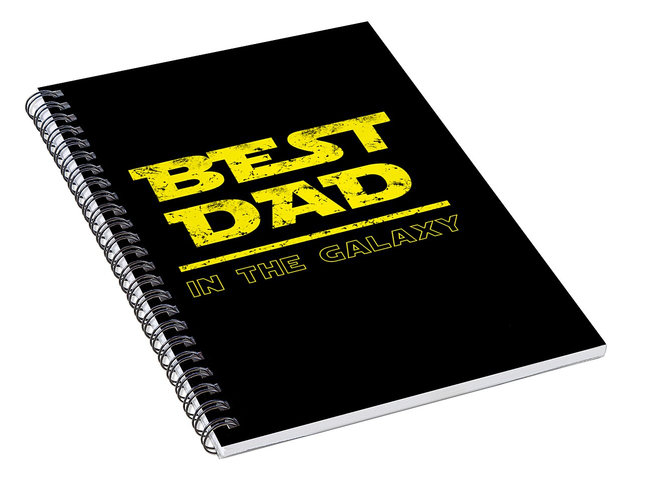 Best Dad in the Galaxy - Spiral Notebook