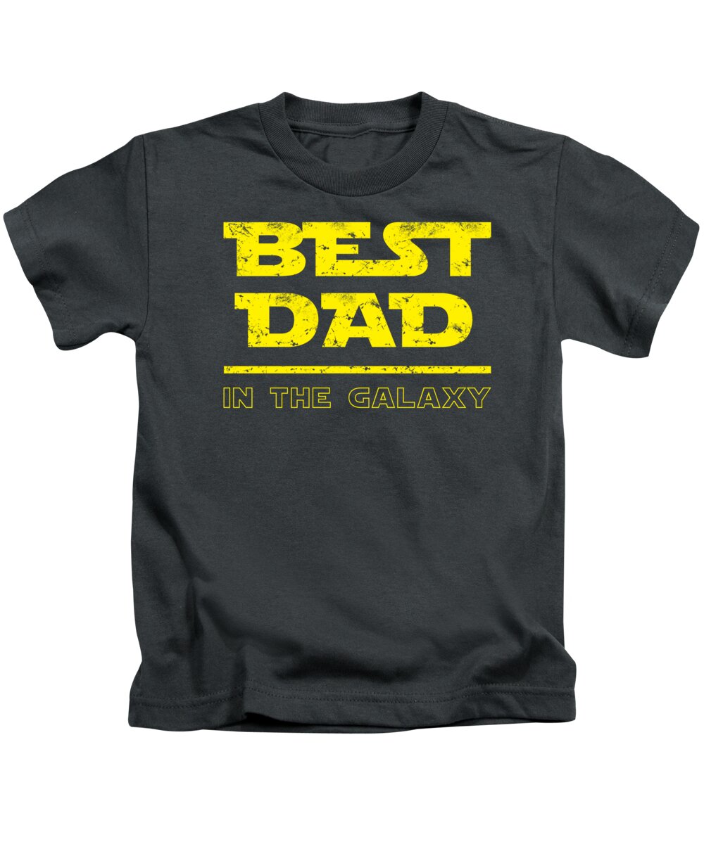 Best Dad in the Galaxy - Kids T-Shirt
