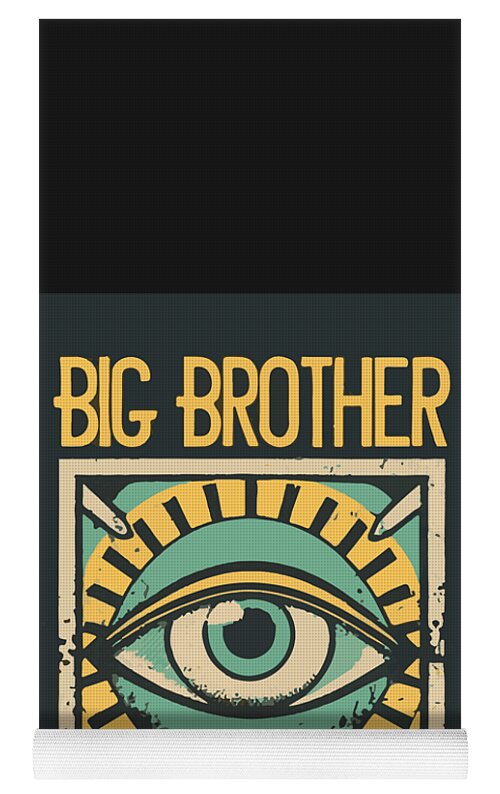 Big Brother is Watching - Yoga Mat