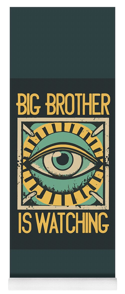 Big Brother is Watching - Yoga Mat