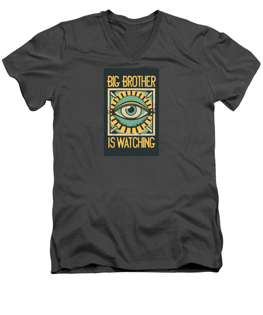 Big Brother is Watching - Men's V-Neck T-Shirt