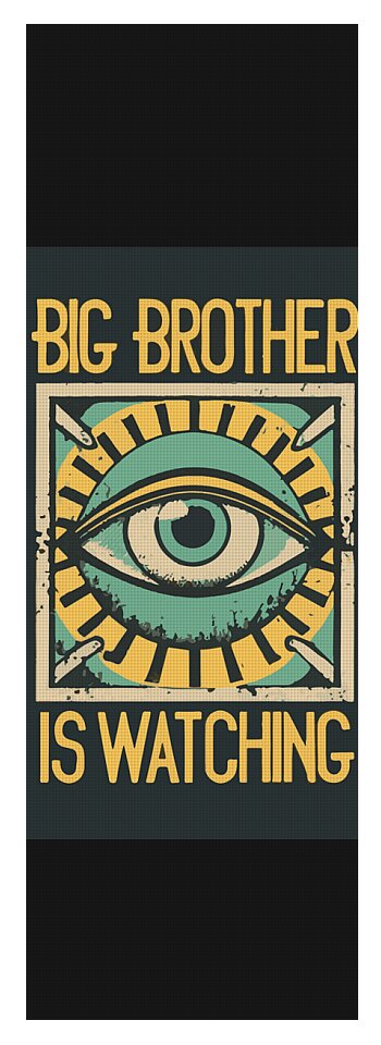 Big Brother is Watching - Yoga Mat
