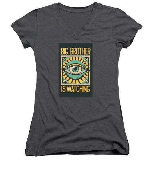 Big Brother is Watching - Women's V-Neck