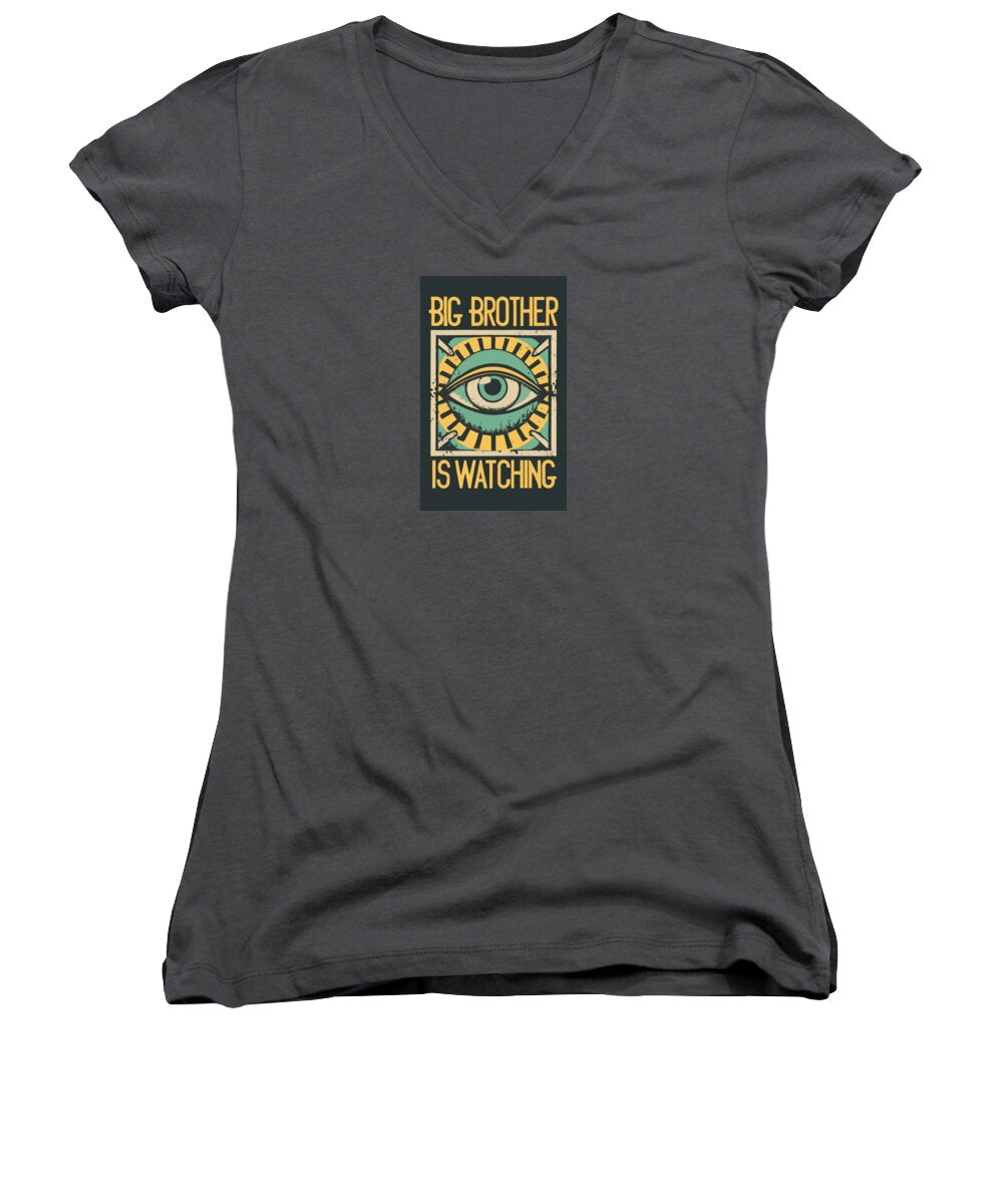 Big Brother is Watching - Women's V-Neck