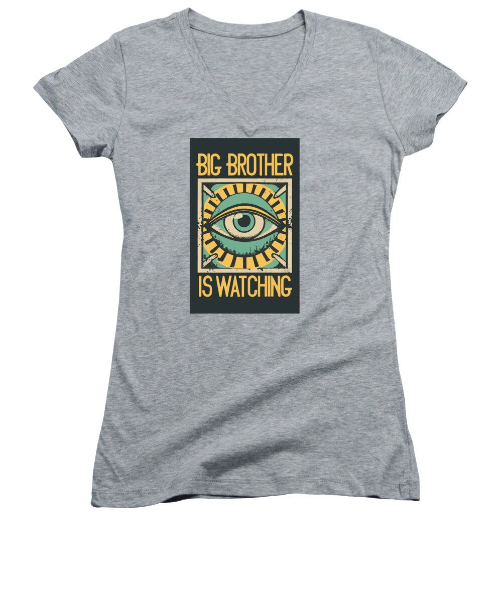 Big Brother is Watching - Women's V-Neck