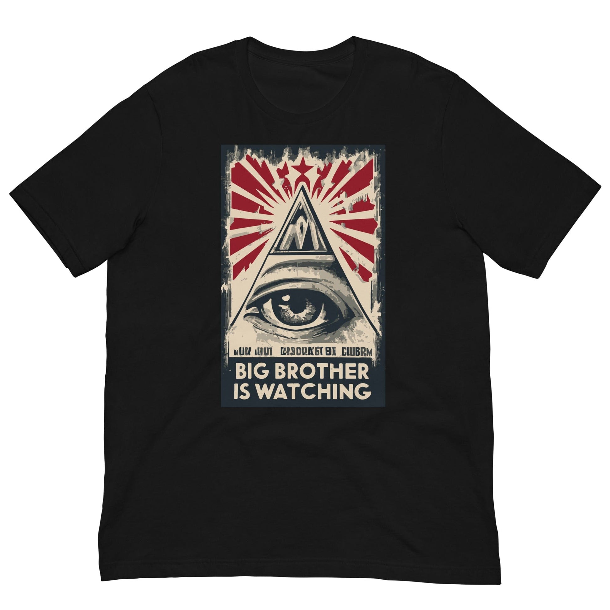 Big Brother is watching T-shirt Black / XS